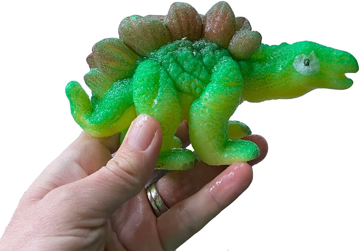 1 Jumbo Hatch a Dinosaur Animal Grow in Water Add Water and it Grows up to 6.5 Prehistoric Dino Critter Toy Bath Fun Science Expanding Novelty Magic Absorbent Polymer Toy