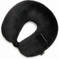 thumbnail image 4 of Brookstone Microbead Travel Neck Pillow - Lightweight U-Shaped Travel Pillow for Neck Support, 4 of 7