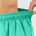 thumbnail image 4 of DDAPJ pyju Birthday Gifts! Mens Drawstring Running Shorts Solid Athletic Shorts Lightweight Quick Dry Workout Gym Shorts with Pockets Mint Green L, 4 of 7