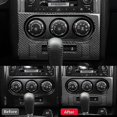 thumbnail image 3 of Compatible con accesorios de coche Dodge Challenger 2008-2014, fibra de carbono, negro, 3 of 5
