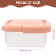 thumbnail image 4 of MIANGASTORE Cheese Slice Holder Daily Use Butter Slices Storage Holder Refrigerator Accessory, 4 of 9