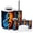 Color 3, variant on Bathroom Accessory Set 6 Piece with White Birch Tree Bark Natural Knots Horizontal Lines Toothbrush Holder, Soap Dispenser, Soap Dish, Trash Can, Toothbrush Cup, Toilet Brush Holder