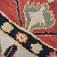 thumbnail image 6 of Rugsotic Carpets Hand Tufted Wool Eco-Friendly Area Rugs - 6'x6', Round, Red Cream, Modern Contemporary Design, High Pile Handmade Anti Skid Rugs for Living Room, Bed Room (K00535), 6 of 6