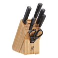thumbnail image 1 of MIYABI 4000 FC 7 Piece Knife Block Set, Brown, 1 of 9