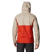 Columbia Men’s Inner Limits II Jacket, Packable, XL-Bonfire/Dark Sienna/Ancient Fossil