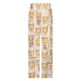 thumbnail image 5 of Aggretsuko Womens Comfy Pajama PJ Pants Lounge Pants Sleepwear Drawstring PJ Bottoms Pants, 5 of 7