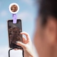 thumbnail image 7 of Joernso LED Selfie Ring Light 180-Degree Rotatable Design Super Bright 3 Modes Rechargeable Phone Magnetic Selfie Light Makeup Fill Light with Mirror, 7 of 7