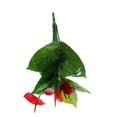 thumbnail image 3 of Plantas artificiales Flores Decoración Artificial Floral Arbustos De Libre De La Falsificación De Anthurium Magideal Plantas artificiales Flores, 3 of 7