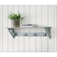 thumbnail image 3 of Alaterre Furniture Coventry 36 in. Gray Coat Hook & Shelf Fixture, Entryway, Mudroom & Laundry Room Home Storage, 3 of 8