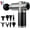 Grey, variant on Massage Gun Home-use Exercise Muscle Relaxation Massager 32 Speeds and 8 Massages Heads Silent Extremely Long Battery Life Portable Handheld for Legs,Back,Arms,Waist Pain Relief (Red)