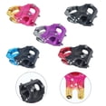 thumbnail image 2 of Mosiee Mountain Bike Riser Aluminum Alloy Short Stem Colorful Two-Color Handlebar Stem, 2 of 9