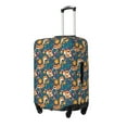 thumbnail image 2 of Uemuo Squirrel Garden Delight Printed Washable Luggage Cover - Fashion Suitcase Protector Fits 18-32 Inch Luggage -Medium, 2 of 9