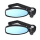 thumbnail image 1 of Espejos laterales para motocicletas espejos retrovisores para motocicletas "Uversal para motocicleta con negra espejos retrovisores Sunnimix espejo retrovisor de la motocicleta, 1 of 8