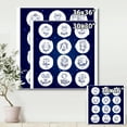 thumbnail image 4 of Zodiac Diagram & Signs On Blue 16 in x 16 in Painting Canvas Art Print, by Designart, 4 of 4