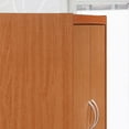 thumbnail image 4 of Hodedah Dining Room Storage 4 Door Kitchen Pantry China Cabinet, Cherry, 4 of 5