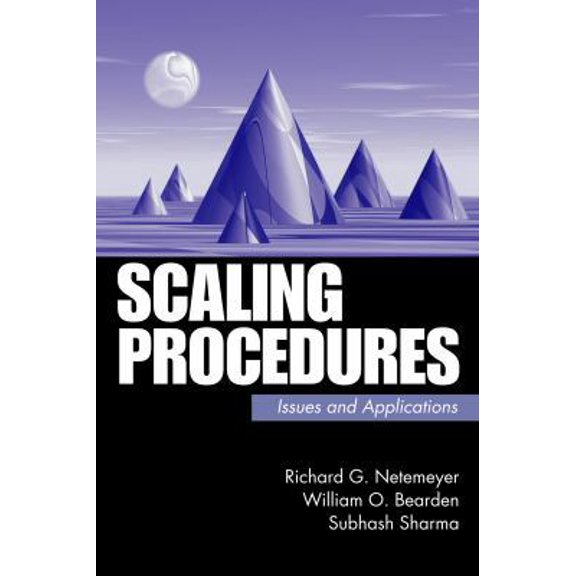 Pre-Owned Scaling Procedures: Issues and Applications (Paperback) 0761920277 9780761920274