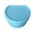 thumbnail image 1 of JJKBVCLO 1 Pc Plastic Denture Container Case Denture Bath Box Mouthguards Storage Box, 1 of 1