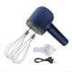 thumbnail image 1 of Batidora de Mano Inalámbrica Batidor Eléctrico de Doble Varilla Mezclador Eléctrico de Mano Recargable por USB Batidor de Huevos de 3 Velocidades para Hornear, 1 of 5