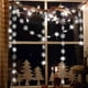 thumbnail image 5 of Guirnalda de copos de nieve en plata, blanco y azul para decoraciones de fiesta en el país de las maravillas invernal, decoración colgante para árbol de Navidad, banderines, 5 of 5