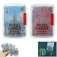 thumbnail image 3 of Waterproof Pixel Playing Cards Poker Size Deck Optical Illusion Effect Games Fun, 3 of 5