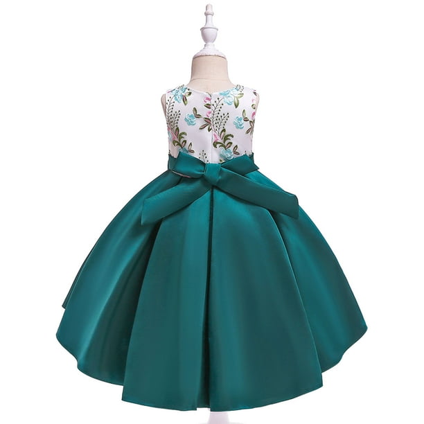 Prom Dress For Party Dress Shopee Edvintorg 3-8Years Dress For Girl Solid Color Pearl Embroidery Prom Dress For Party Dress Shopee Edvintorg 3-8Years Dress For Girl Solid Color Pearl Embroidery