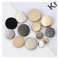 thumbnail image 3 of 30PCS Metal Flat Mirror Buttons - Alloy Hand-stitched Fasteners for Suits, Shirts, Overcoats, 3 of 5