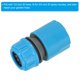 thumbnail image 3 of Conector de reparación de manguera Uxcell de 1/2" 4 Pcs, extensor, conectores de manguera de jardín de plástico, azul para exteriores, 3 of 6