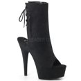 thumbnail image 2 of DELIGHT-1018FS, 6" Heel 1 3/4" Platform Open Toe/Heel Ankle Boot, 2 of 2