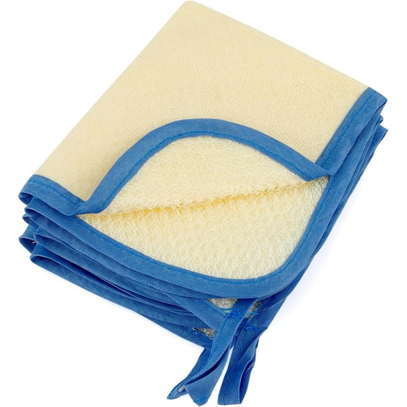3Pcs/5Pcs Wash Cloths,Exfoliating Body Scrubber,Body Scrubber Exfoliator, Exfoliating Washcloth,Face Cloths for Washing Face,Loofah Exfoliating Body Scrubber,Wash Rags for Body,Exfoliating Towel