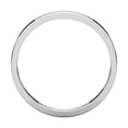 thumbnail image 2 of 14k White Gold 2.5mm Flat Band Ring - 2.3 Grams - Size 6.5, 2 of 2