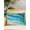 Teal Green, variant on Outdoor Pillows Waterproof, Teal Blue Beach Coastal Throw Pillows with Inserts Included, Summer Nautical Seaside Ocean Ombre Indoor Outdoor Decorative Lumbar Pillow for Bed/Couch/Patio 12"x20", 1Pcs