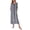 Black and White Plaid, variant on Women Long House Coat Zipper Front Robes Full Length Nightgowns with Pockets Striped Loungewear