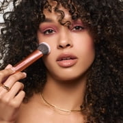 Real Techniques Face Base Makeup Brush Kit for Foundation & Contour, Pink, 4 Piece Set