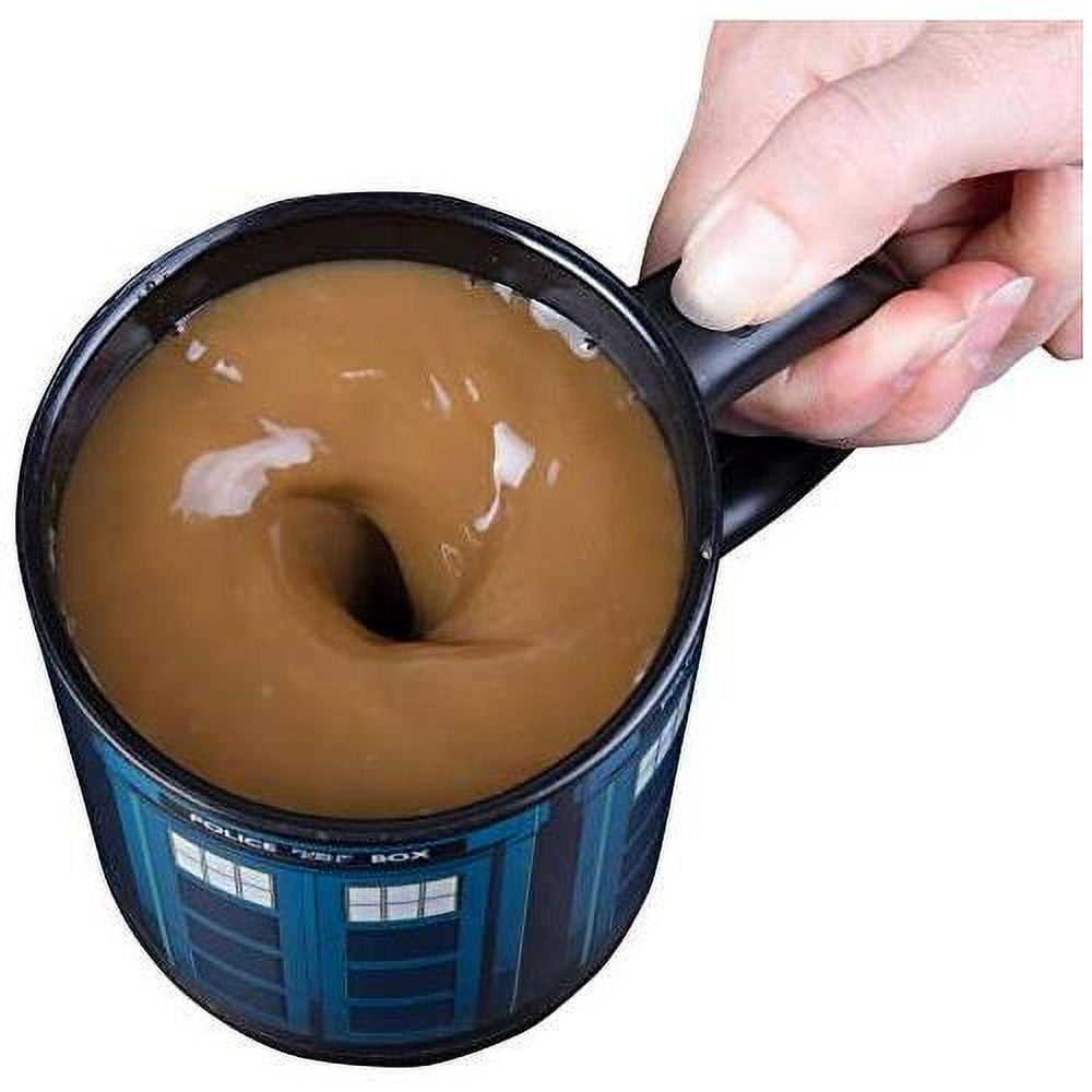 Doctor Who TARDIS 12oz Self-Stirring Coffee Mug