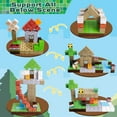 thumbnail image 3 of Mine-craft Magnetic Blocks-100PCS Magnetic Building Blocks Magnet Cube Toys Stacking, Build Forest World Set, 3 of 5