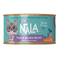 thumbnail image 2 of (12 pack) Love, Nala Adult Cat Flaked Wet Cat Food Tuna & Salmon Recipe in Broth, 2.8 oz, 2 of 6