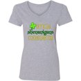 thumbnail image 3 of Inktastic Official Shenanigans Coordinator St. Patrick's Day Women's V-Neck T-Shirt, 3 of 5