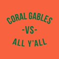 thumbnail image 3 of UGP Campus Apparel Coral Gables Vs All Y'all Mens T-Shirt - Large - Orange, 3 of 6