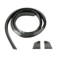 thumbnail image 1 of Kit de alerón para maletero de coche, borde de techo, barra de goma, accesorio universal para automóvil Fibra de carbono de 4.5 cm, 1 of 9