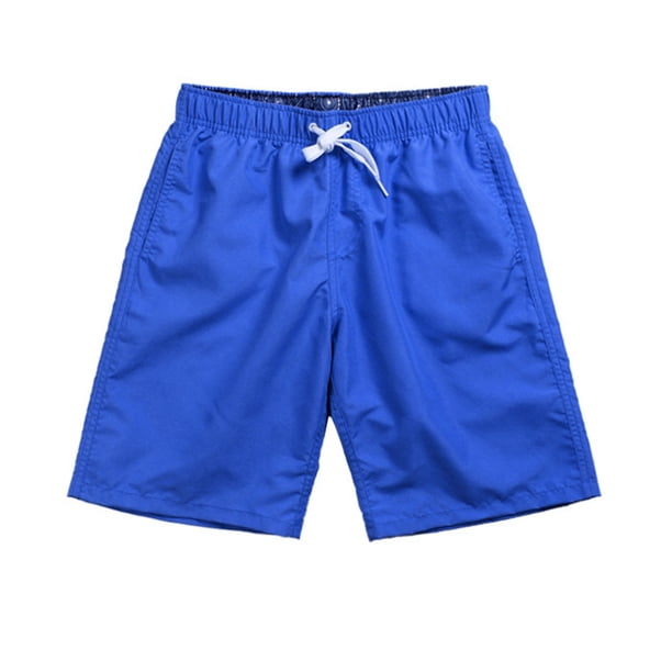 Pantalones Cortos Casuales de Color Sólido para Secar Pantalones de Playa, Pantalones Cortos de Surf Grandes Sueltos con Cordón para Yoga, Viajes Y Verano