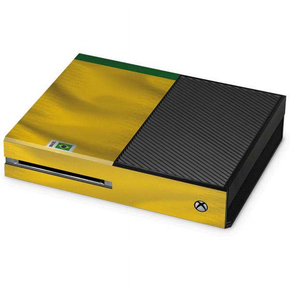 Skinit Countries of the World Brazil Soccer Flag Xbox One Console Skin