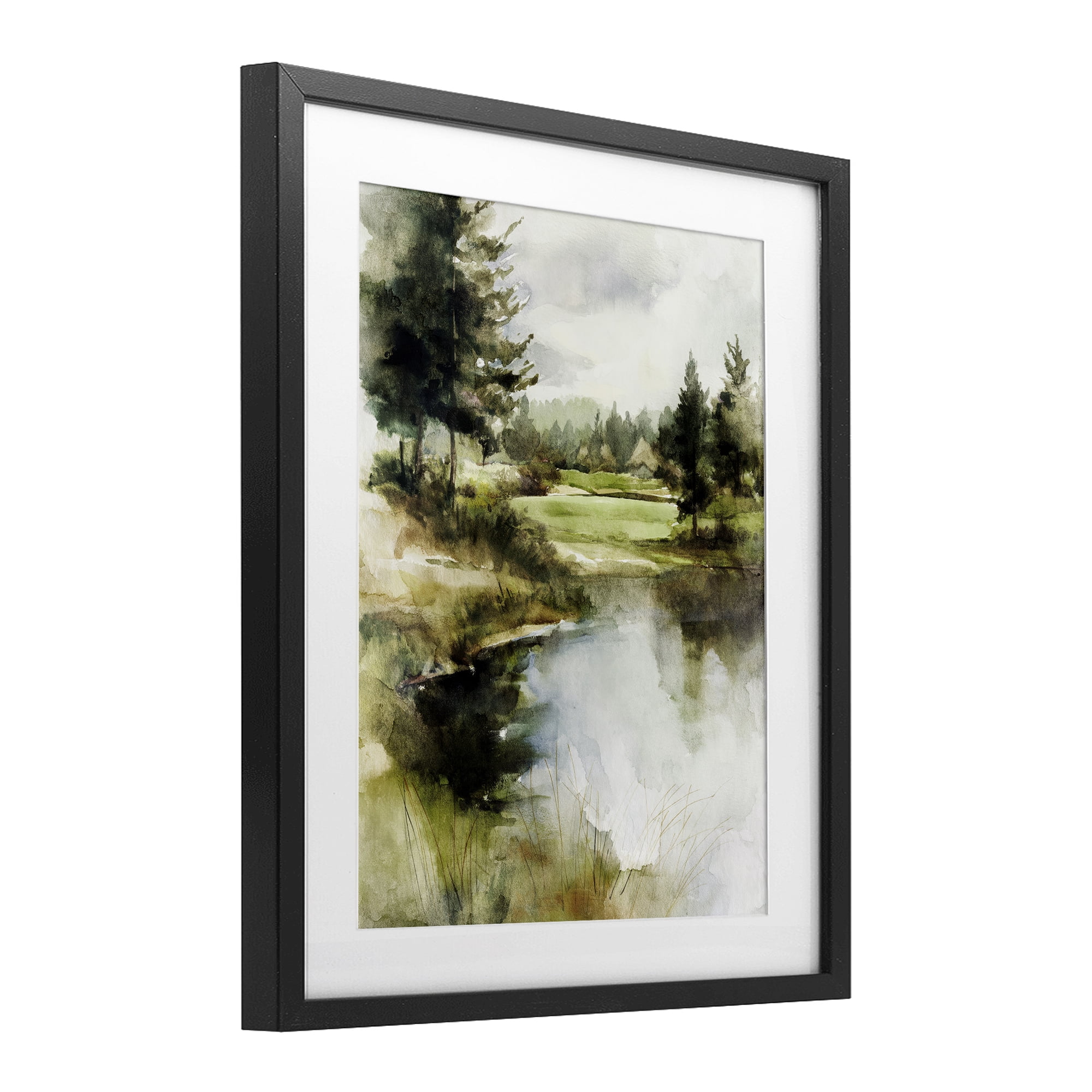 Stupell Industries The Secret Grove Black Framed Print Under Glass, design by Svetlana Aleynikova