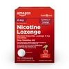 Basic Care Nicotine Lozenge 4 mg, Reduce Nicotine Cravings and Stop Smoking with a Nicotine Replacement Therapy, 72 Count