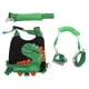 thumbnail image 1 of GOOHOCHY 1 juego de correas de muñeca de seguridad para niños con diseño de dinosaurio, arnés para niños pequeños., 1 of 7
