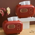 thumbnail image 4 of Retro Shape Tissue Cover Practical And Cute For Kitchen Bathroom Vanity Countertops Bedroom Dressers Night Stands Desks And Tables Wardrobe Boxes for Storage, 4 of 5