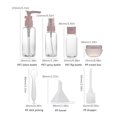thumbnail image 4 of 8 PACK Travel Bottles for Toiletries Containers for Airplane Travel Essentials Vacation Cruise Accessories, 4 of 5