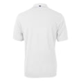 thumbnail image 3 of Men's Cutter & Buck White Cleveland Browns Big & Tall Virtue Eco Pique Recycled Polo, 3 of 3