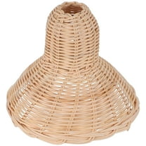 SWETRACE 1Set Lamp with Rattan Pendant Light Shade 8.7x6.1x5.9in