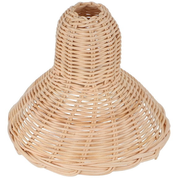 SWETRACE 1Set Lamp with Rattan Pendant Light Shade 8.7x6.1x5.9in