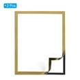 thumbnail image 3 of Uxcell 11" x 15" Inch Magnetic Self Adhesive Diamond Frames Suitable for 10" x 14" Picture, Golden 2Pcs, 3 of 5